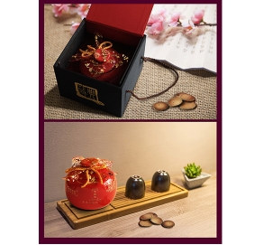東莞養(yǎng)生紅罐切片禮盒 160克 999元